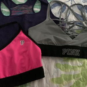 Victoria’s Secret Pink sports bra lot